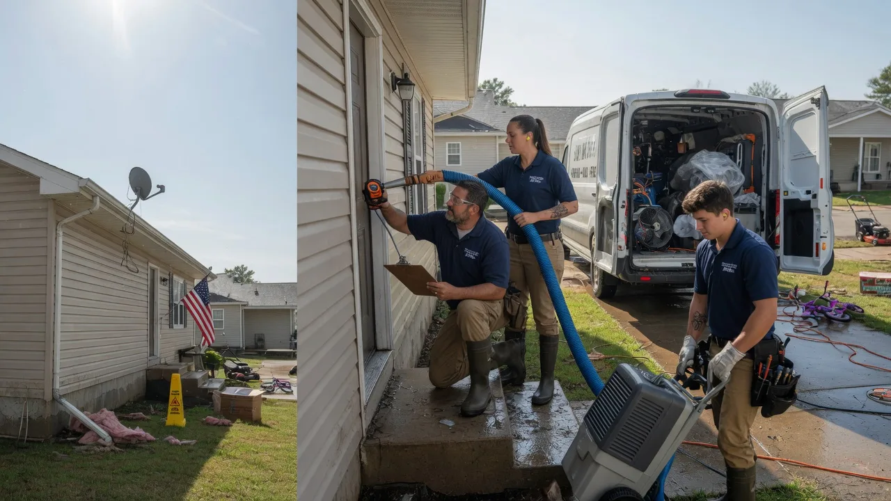 Ceiling Water Damage Restoration in Jasper, MO near me